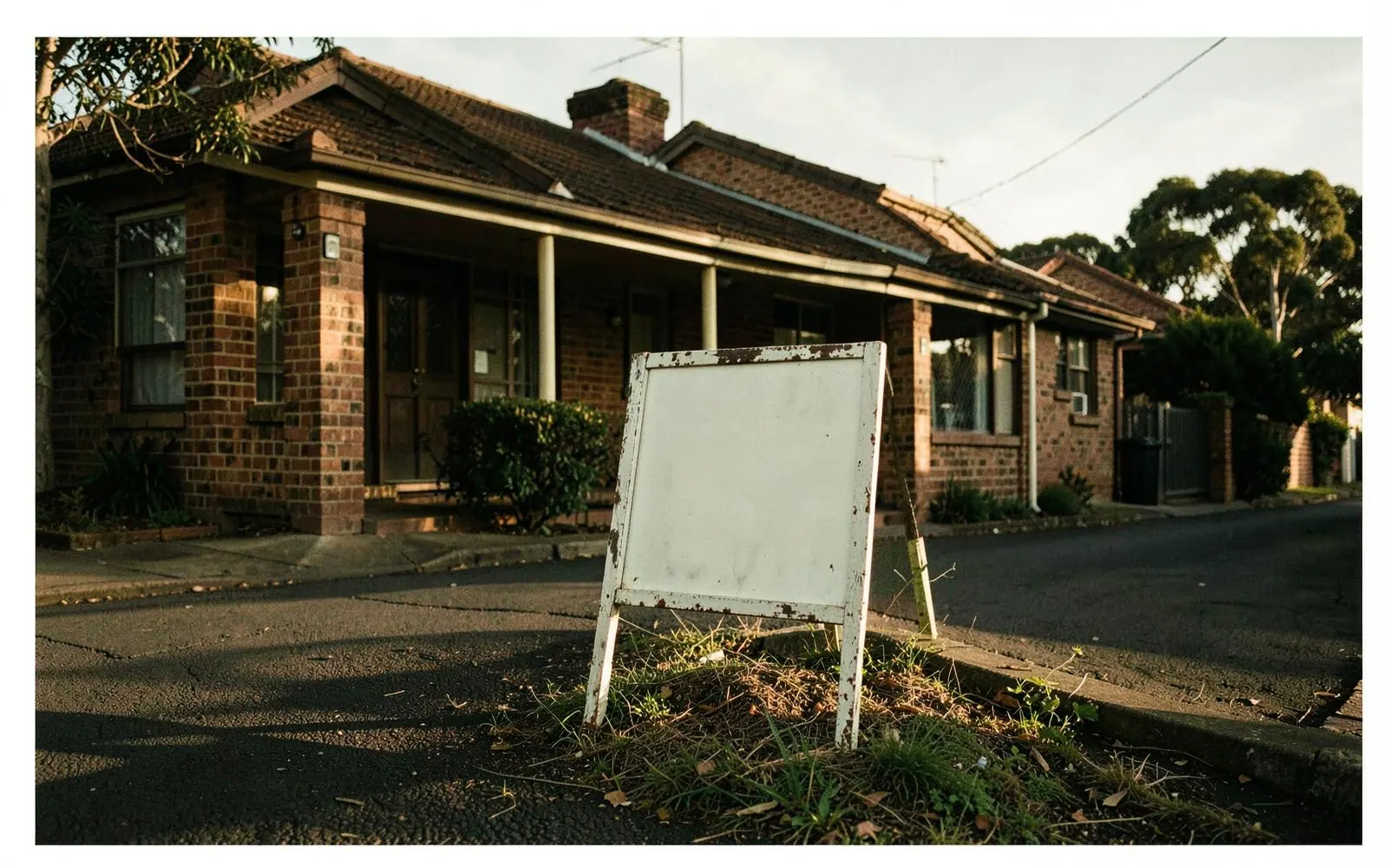 A property sign after a long campaign